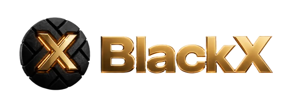 Black X wordmark logo — creator deal clarity platform